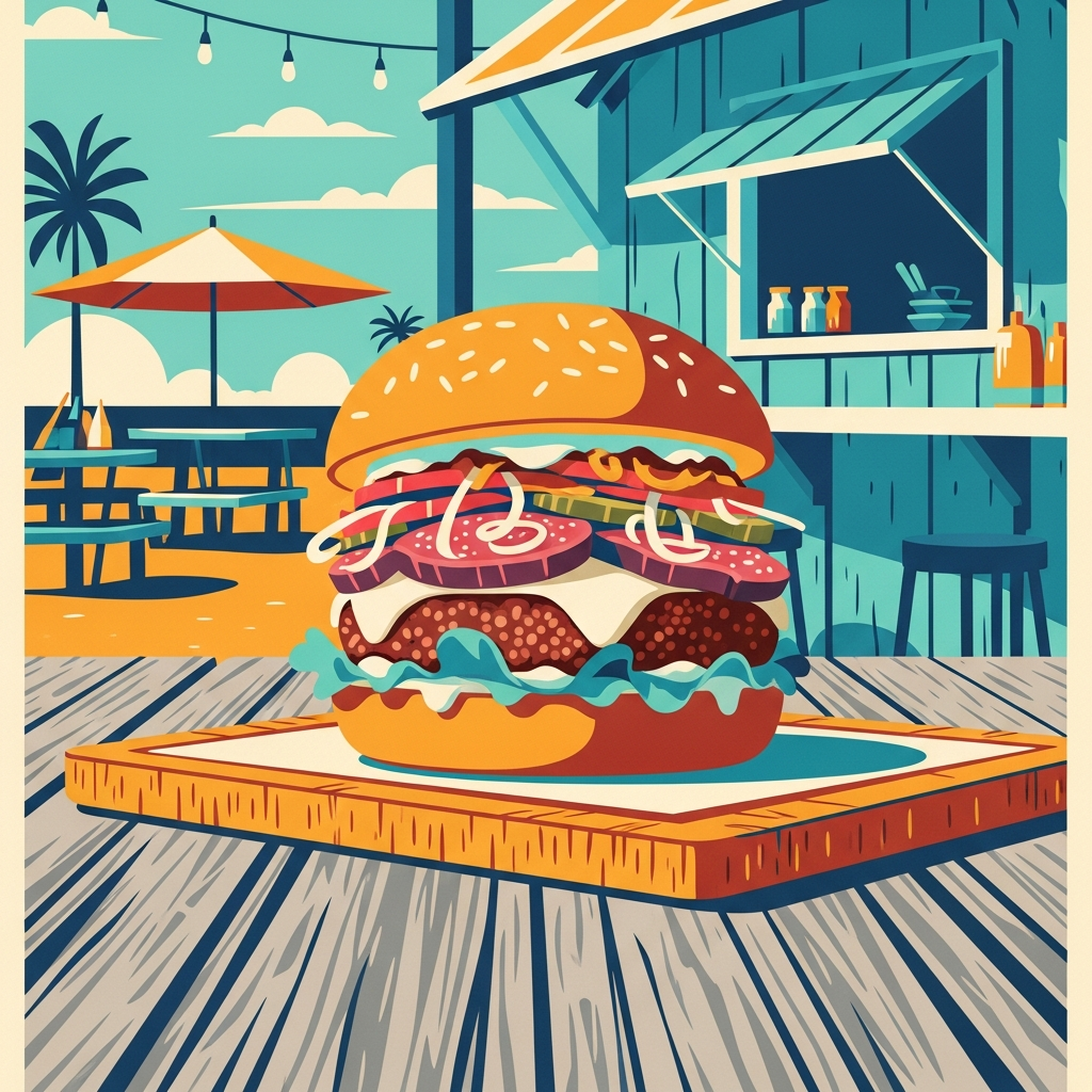 ジビエバーガー